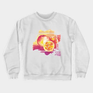 Citrus (Orange) Crewneck Sweatshirt